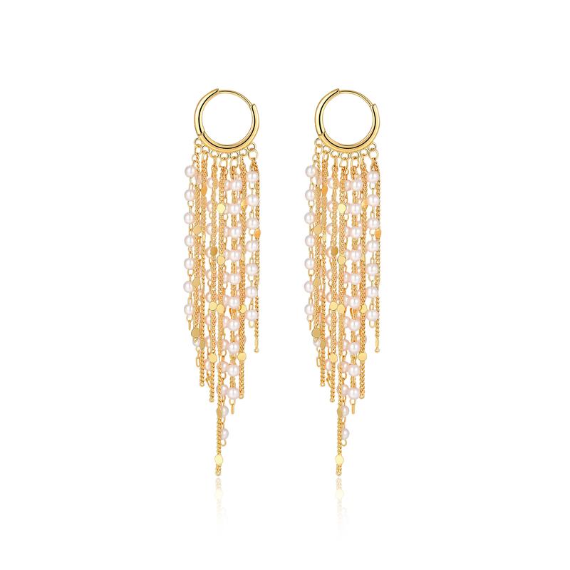 Avera Paris Tassel Drop Earrings