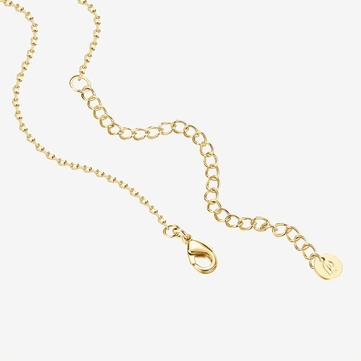 Gold Plated Station Necklace for Women