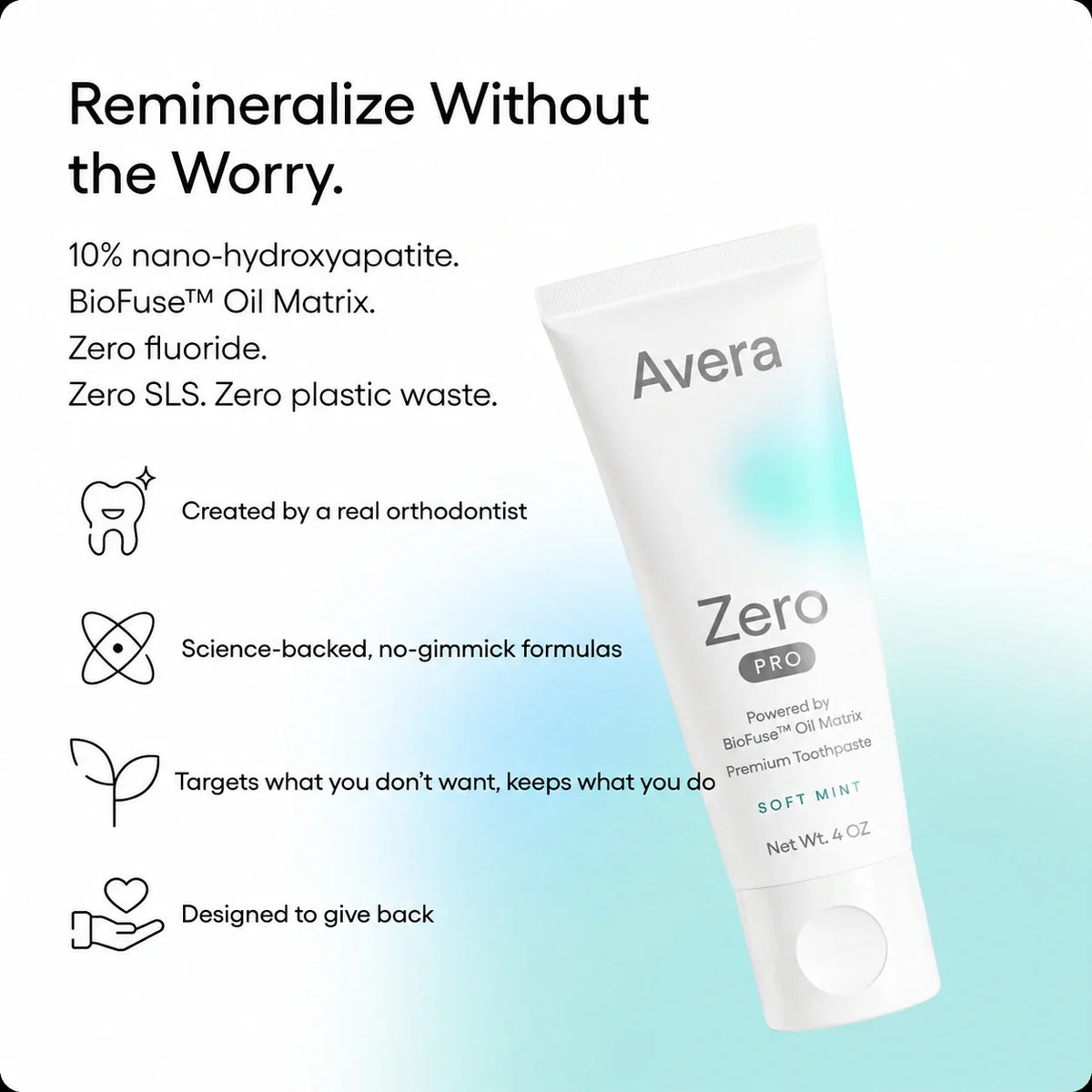 Zero Pro Toothpaste with BioFuse Oil Matrix