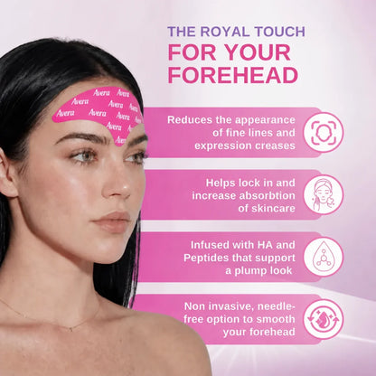 Royal Forehead Smoothing Tape | 20-Pack (10+10 Free)