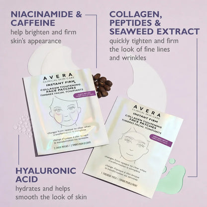 Collagen Tightening Face Patches, Glass Skin Face Mask
