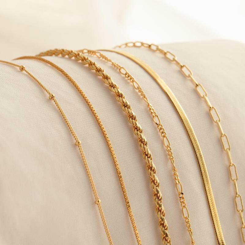 Avera Paris 6-Chain Stacking Bracelet Set