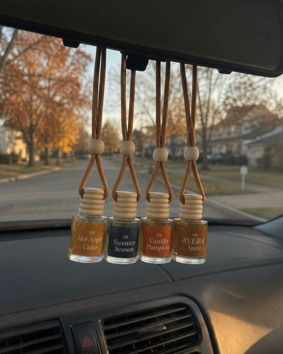 Avera Paris Fall Car Freshener | 4 Scent Pack