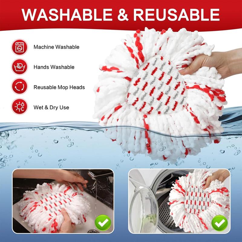 Avera Paris Spin Mop Head Refills