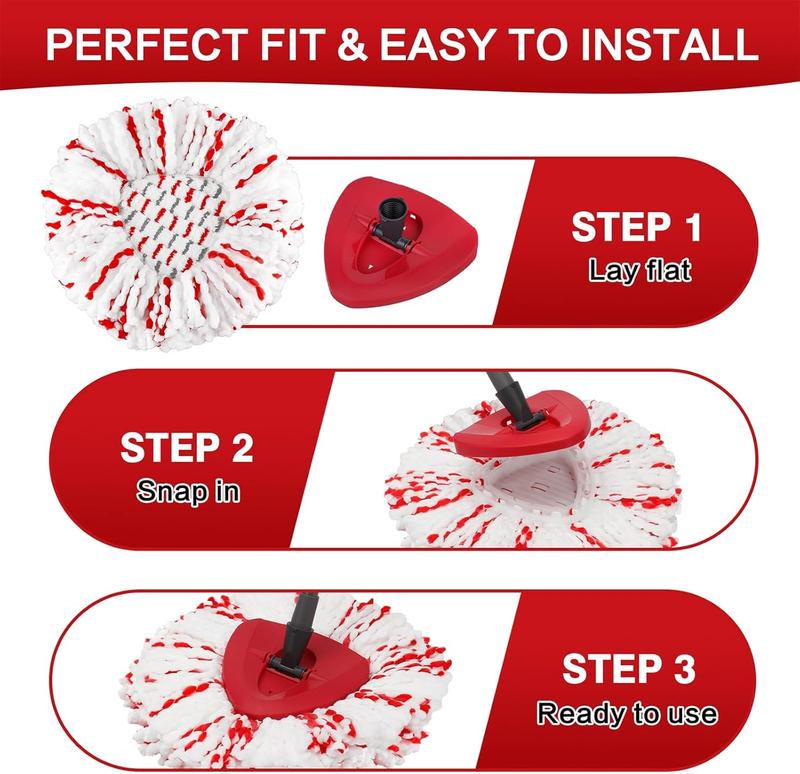 Avera Paris Spin Mop Head Refills
