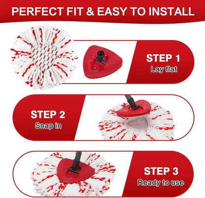 Avera Paris Spin Mop Head Refills