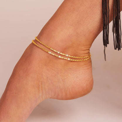 Avera Paris™ Glitter Anklet