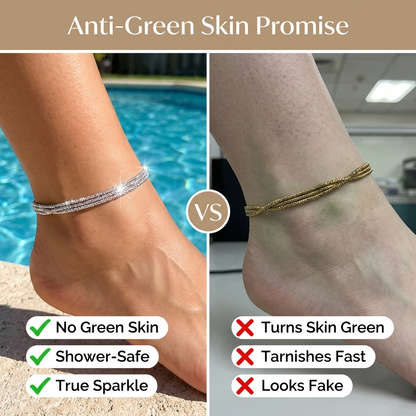 Avera Paris™ Glitter Anklet