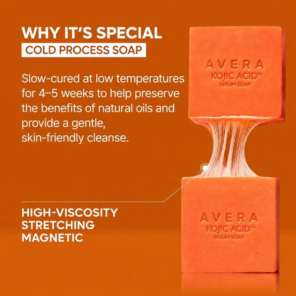 Avera Paris Kojic Turmeric Serum Soap