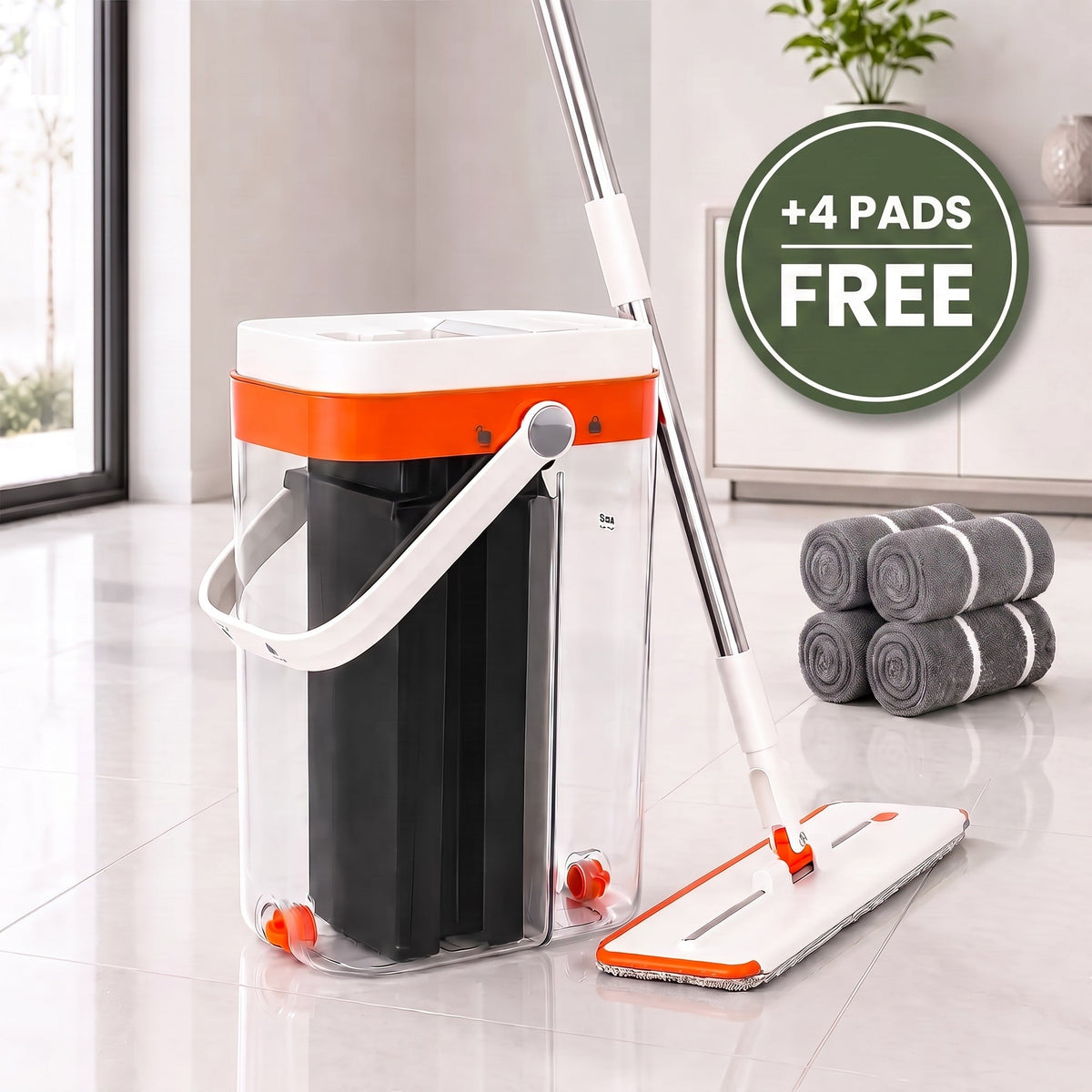 Avera Paris Hands-Free Mop