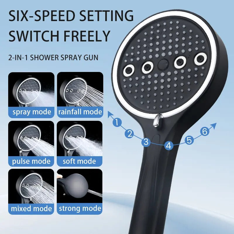 Avera Paris 6-Mode Shower Head