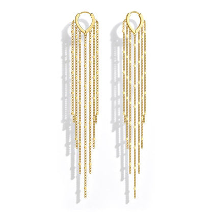 Avera Paris Tassel Drop Earrings