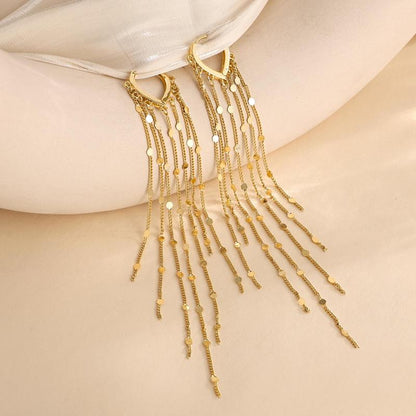 Avera Paris Tassel Drop Earrings