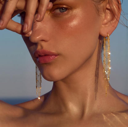 Avera Paris Tassel Drop Earrings