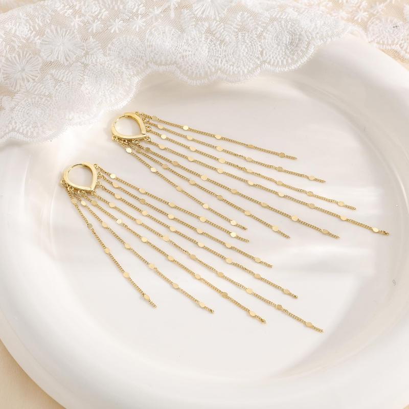 Avera Paris Tassel Drop Earrings