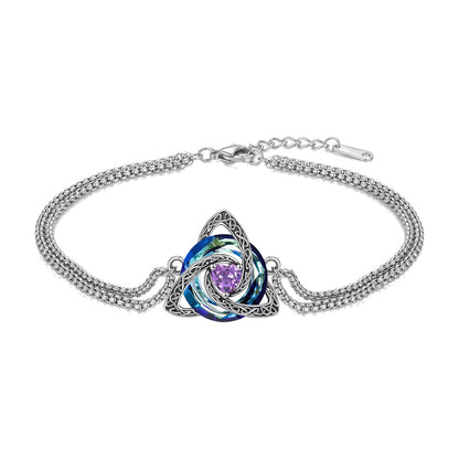 Avera Paris™ Witch Knot Birthstone Bracelet