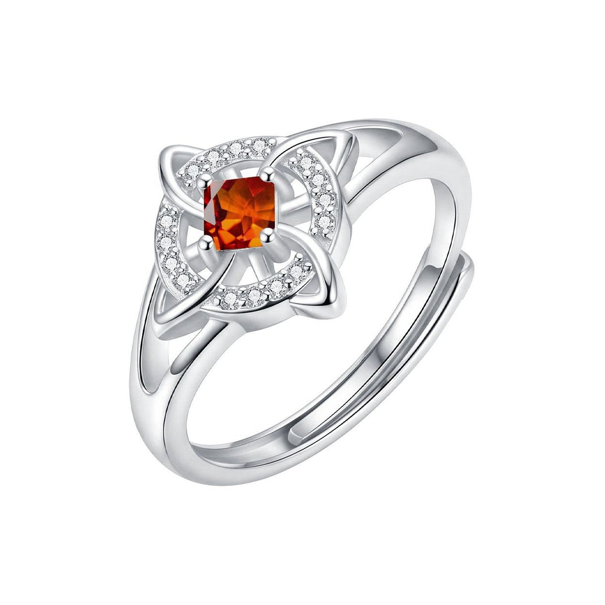 Avera Paris™ Witch Knot Birthstone Ring