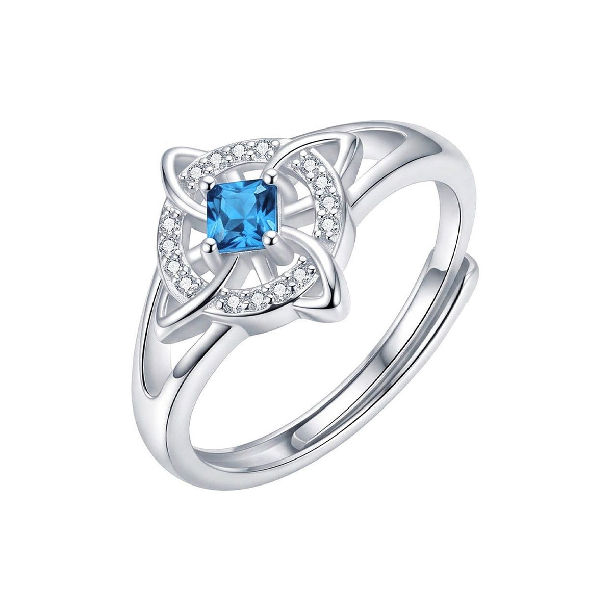 Avera Paris™ Witch Knot Birthstone Ring